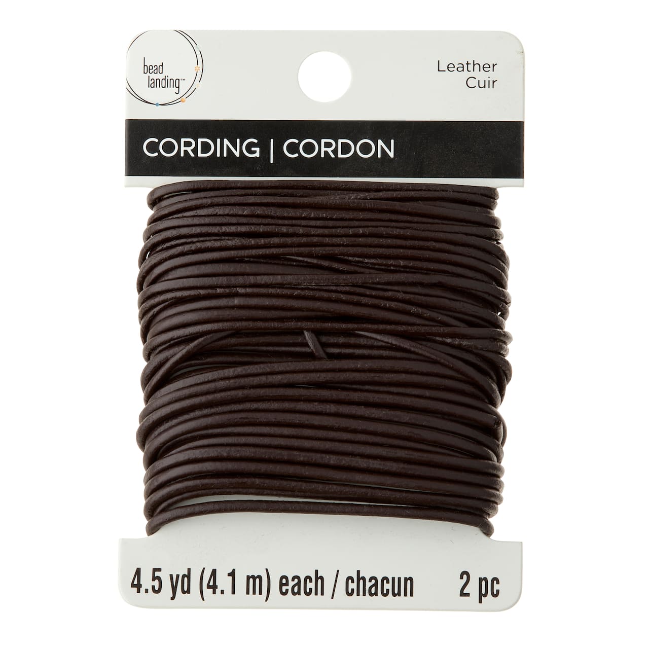 Brown Leather Cording by Bead Landing™